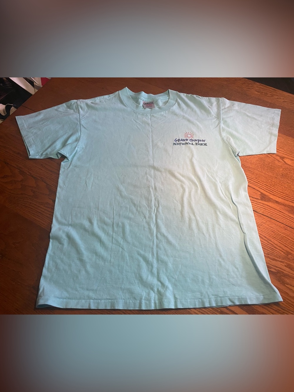 Vintage Oneita T-shirt Made In USA Grand Canyon Large